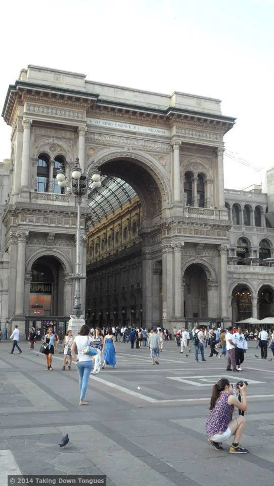 Galleria Vittorio Emanuele II. Start here!