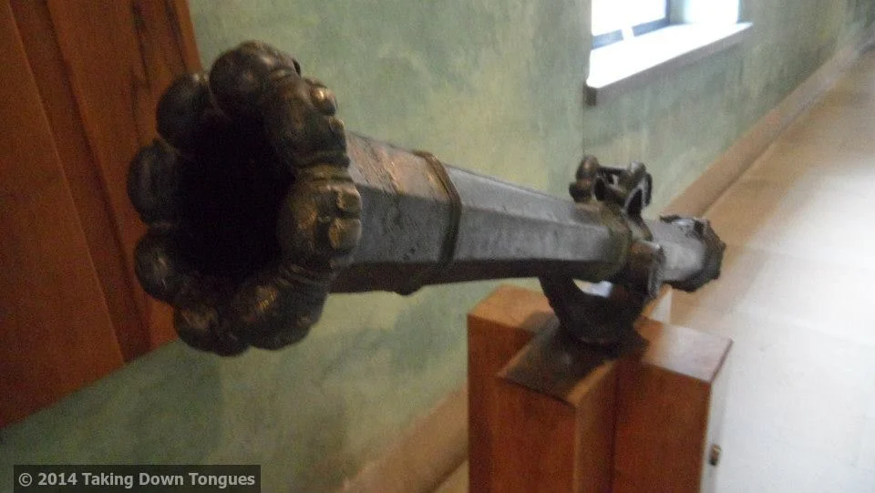 I was BLOWN away by this medieval bazooka.