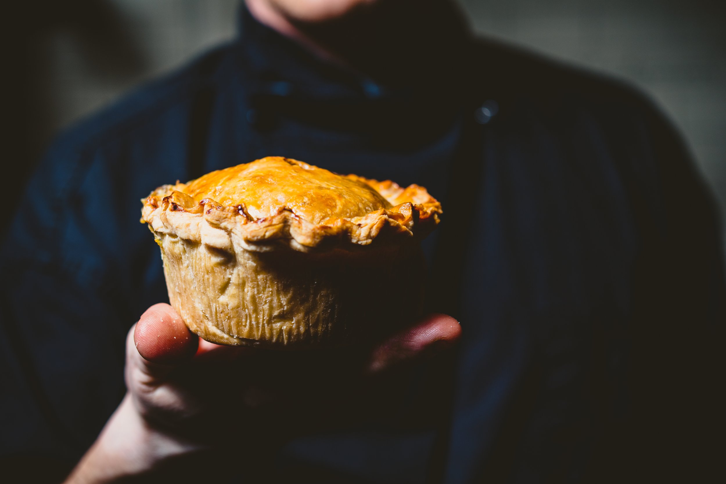 Chef Sylvain Jamois with his rabbit pie (2).jpg