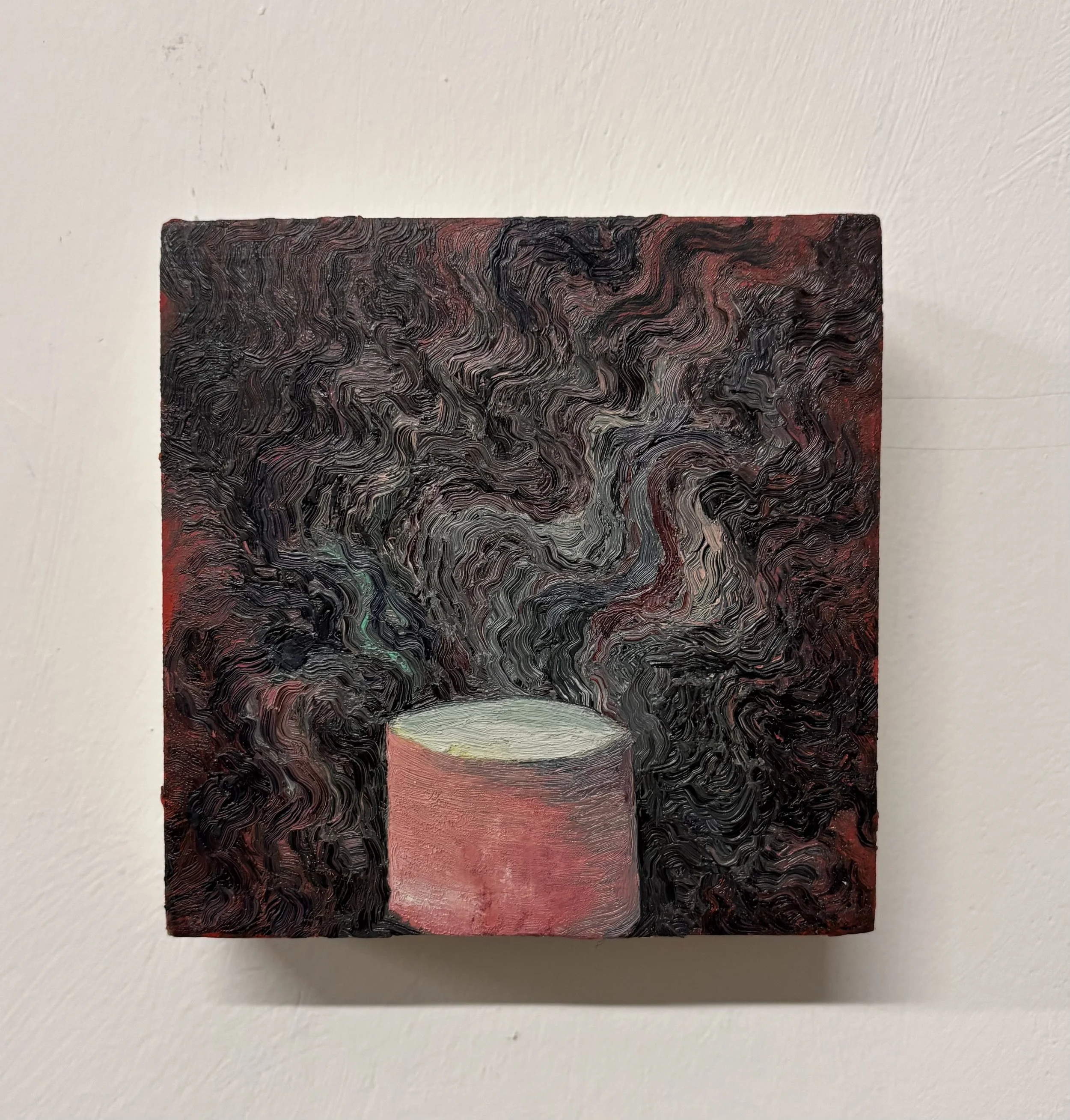   VINCENT STRACQUADANIO   Oil on panel  3 × 3 inches   $1,000  