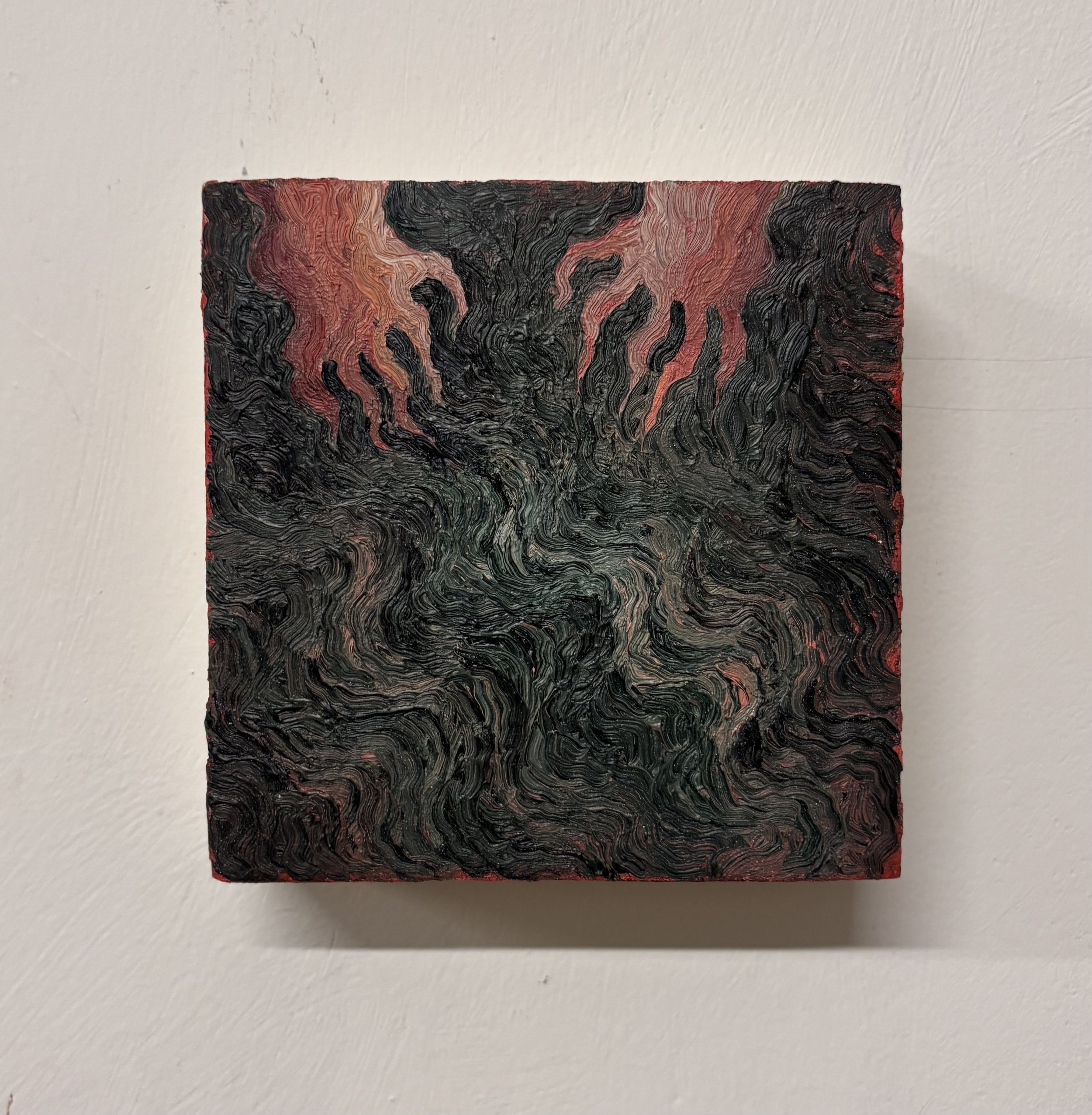   VINCENT STRACQUADANIO   Oil on panel  3 × 3 inches   $1,000  