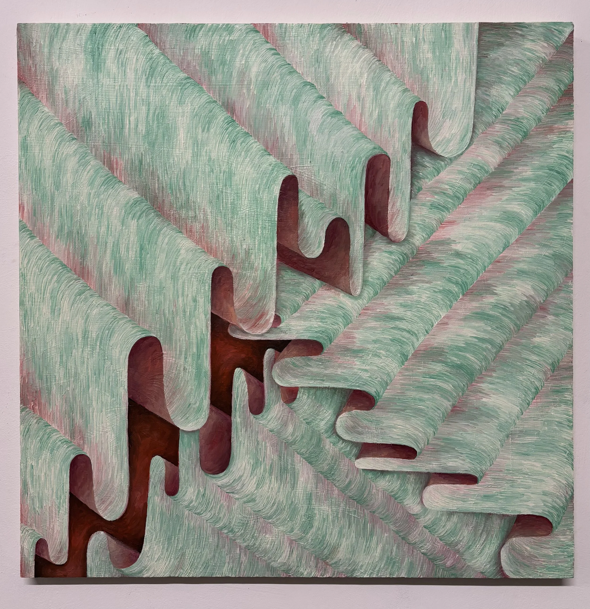   VINCENT STRACQUADANIO   Oil on panel  24 × 24 inches   $3,600  