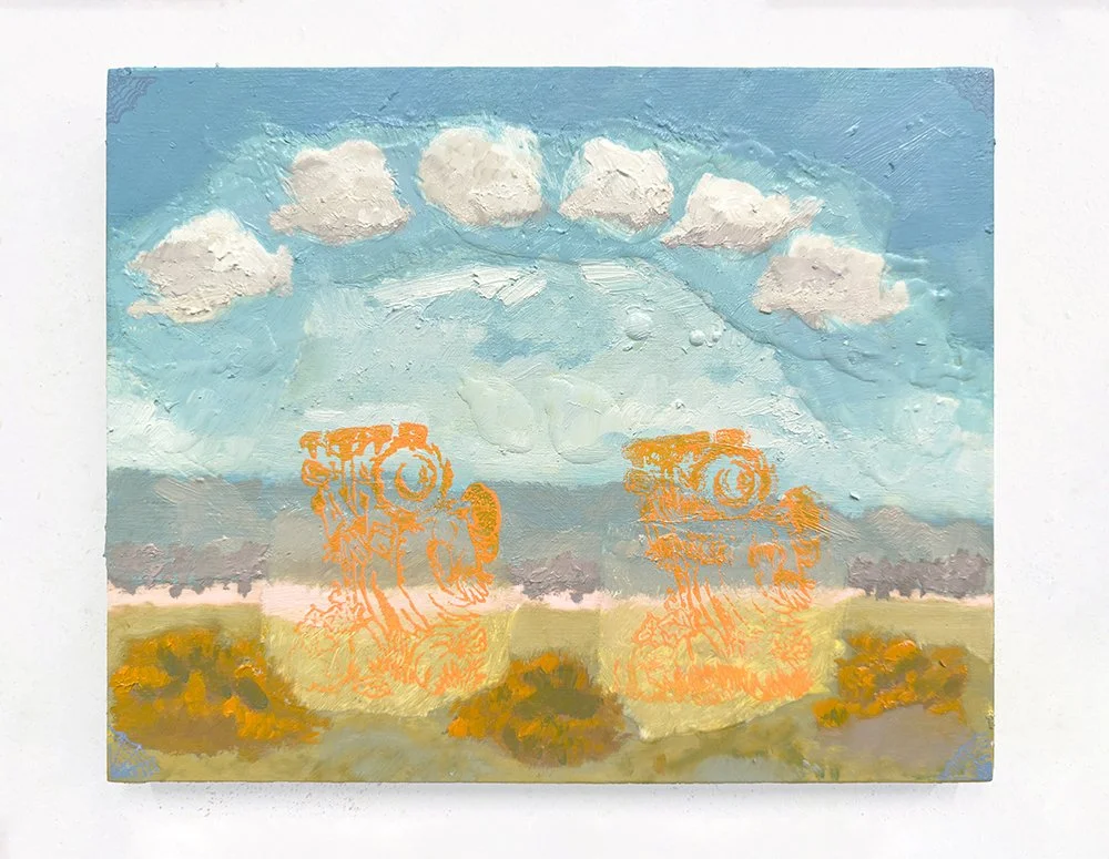   TAVIN DAVIS    Day 123    November’s a Shit Surprise   Oil and wax on panel  8 x 10 inches   $2,000  