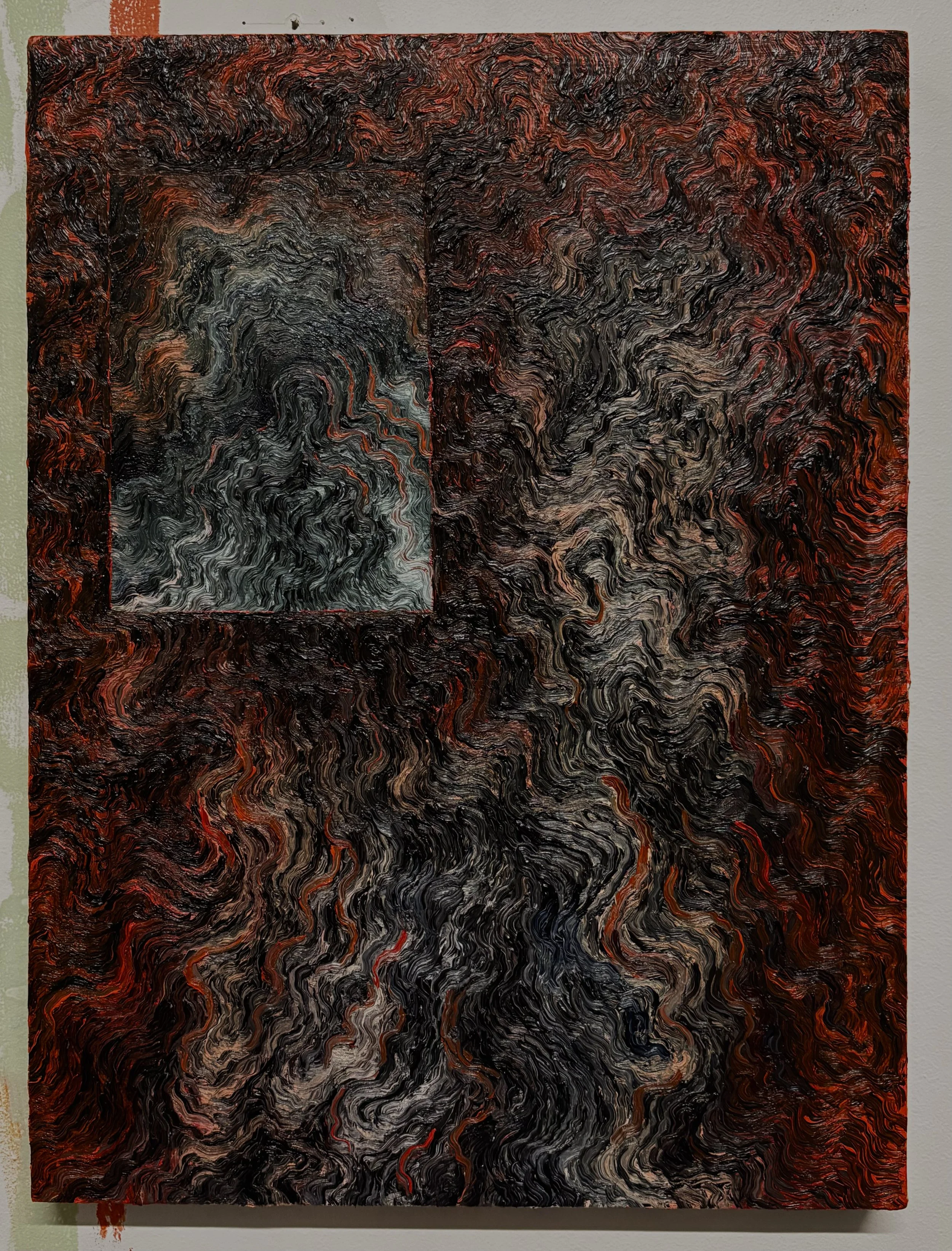   VINCENT STRACQUADANIO    And These Visions Are All That Remain   Oil on panel  16 x 12 inches   $2,000  