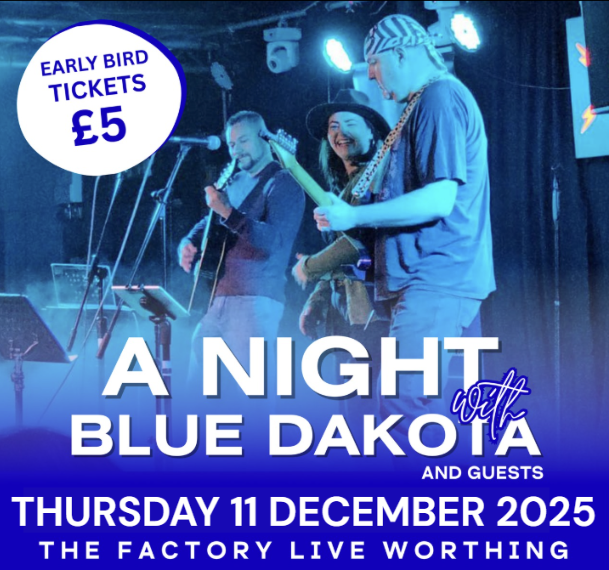 WEST SUSSEX MIND: BLUE DAKOTA &amp; GUESTS