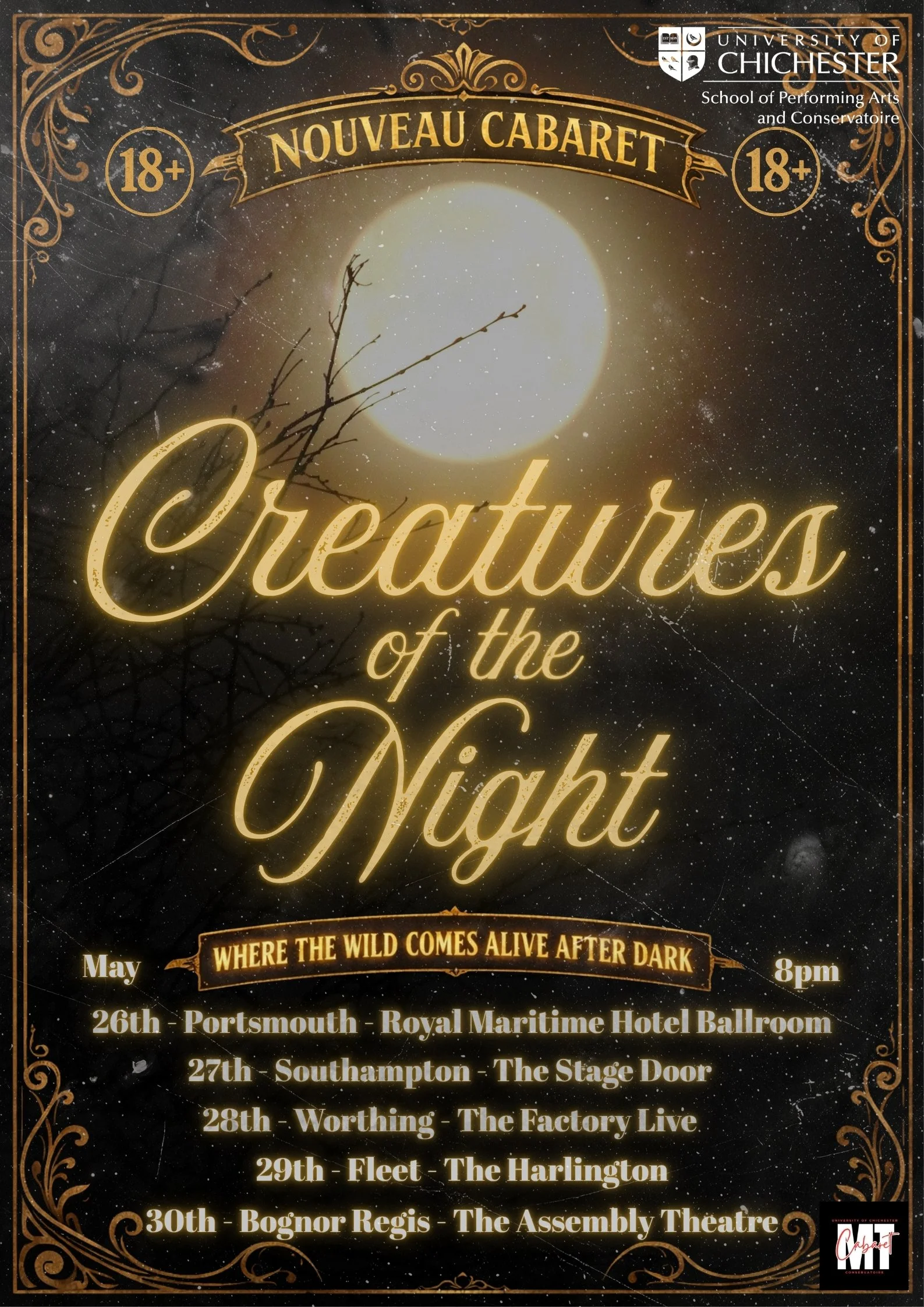 Nouveau Cabaret: Creatures of the Night