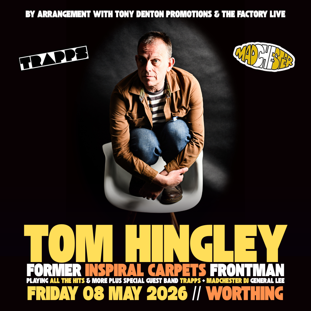 Tom Hingley (Ex Inspiral Carpets) + TRAPPS + DJ