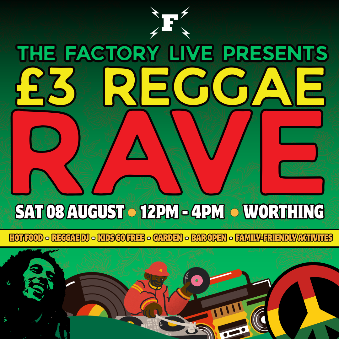 £3 REGGAE RAVE