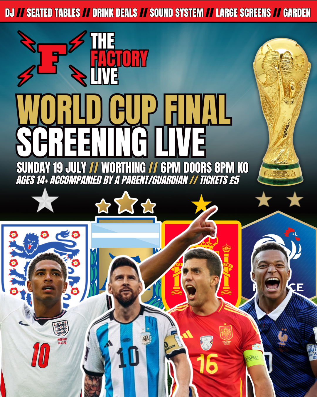 WORLD CUP FINAL SCREENING