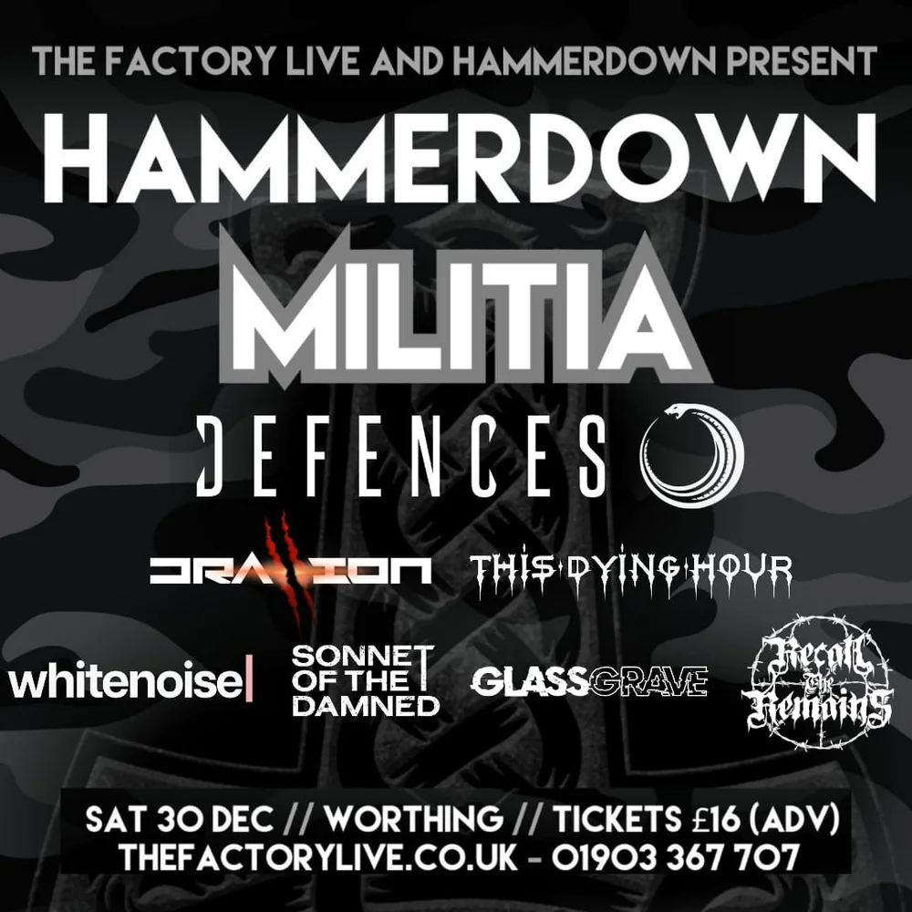 Hammerdown Militia Rock & Metal Fest — The Factory Live