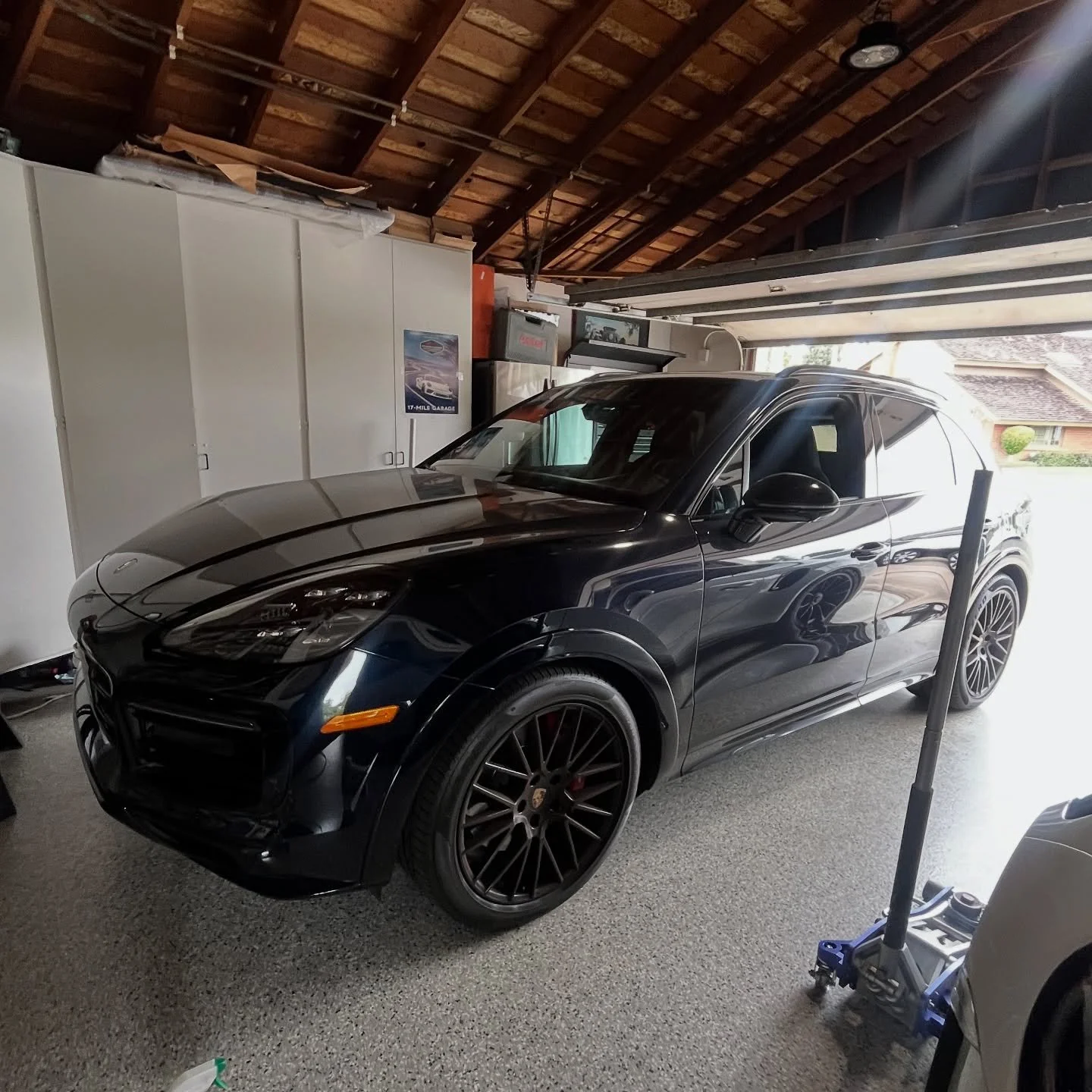 Yes, I also work on Cayennes, but only a few each year. This &lsquo;23 GTS stopped in for an oil service and new plugs, which are due at 30k. This customer had their Cayenne back the same day and for about half the cost of going to the dealer. Access