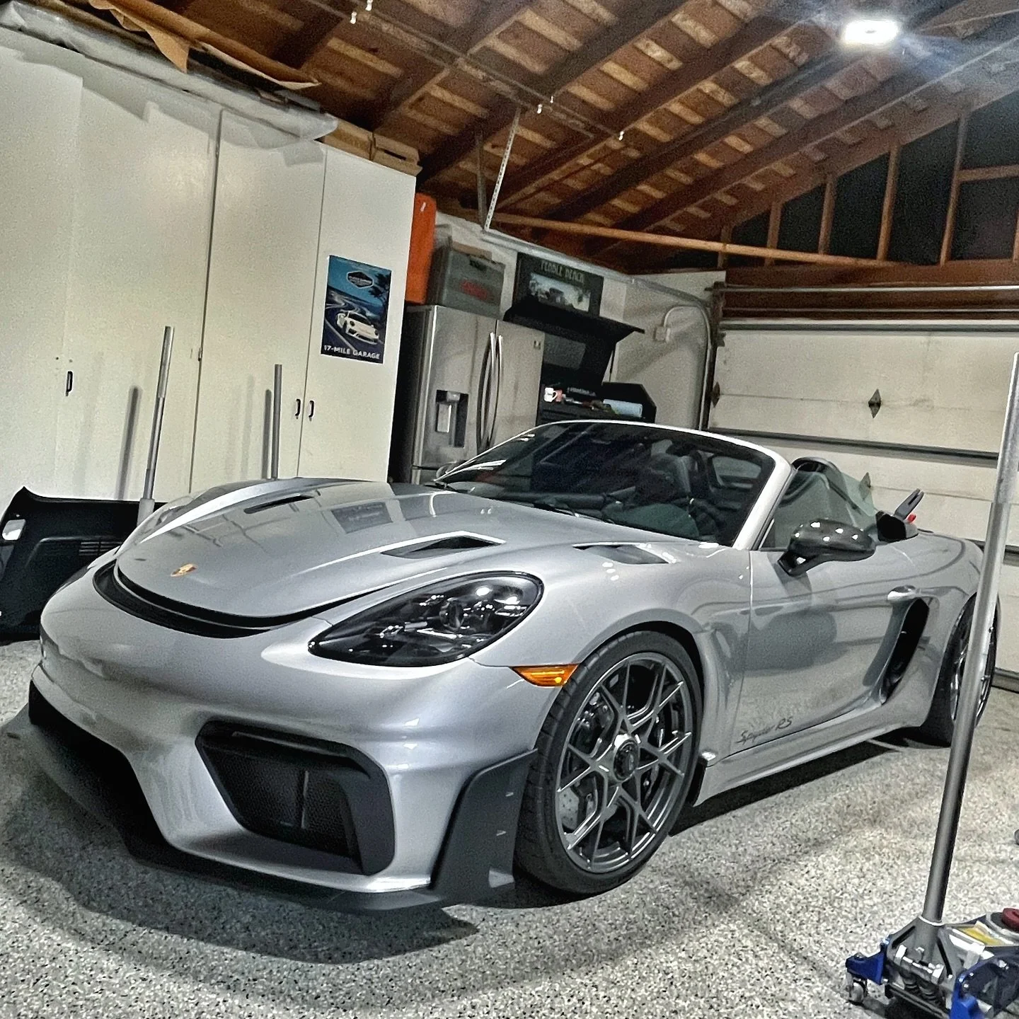 It&rsquo;s always exciting to perform a Porsche&rsquo;s first oil change, especially when it&rsquo;s an RS! The owner of this Spyder RS requested a full flush service, since this engine is designed to only release half of its oil during an oil change