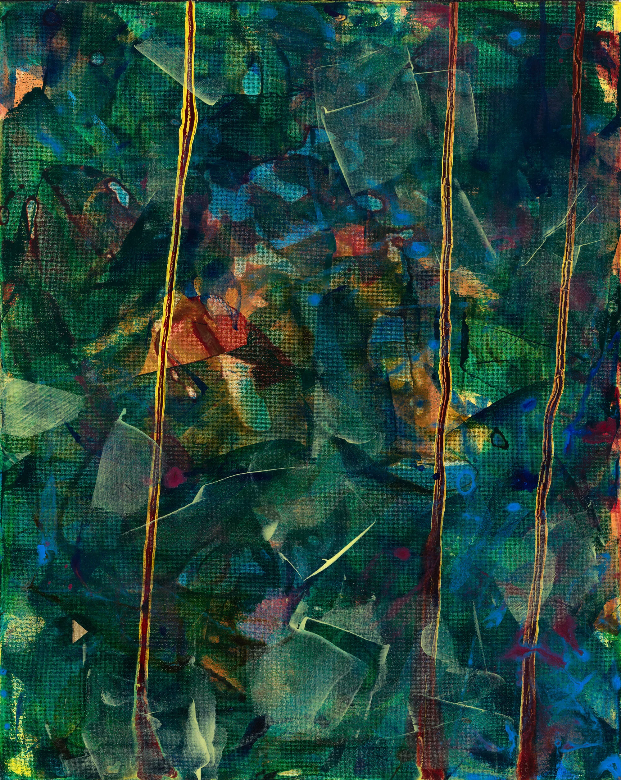 Propagate I | acrylic on canvas | 16 x 20 x .5 | in private collection