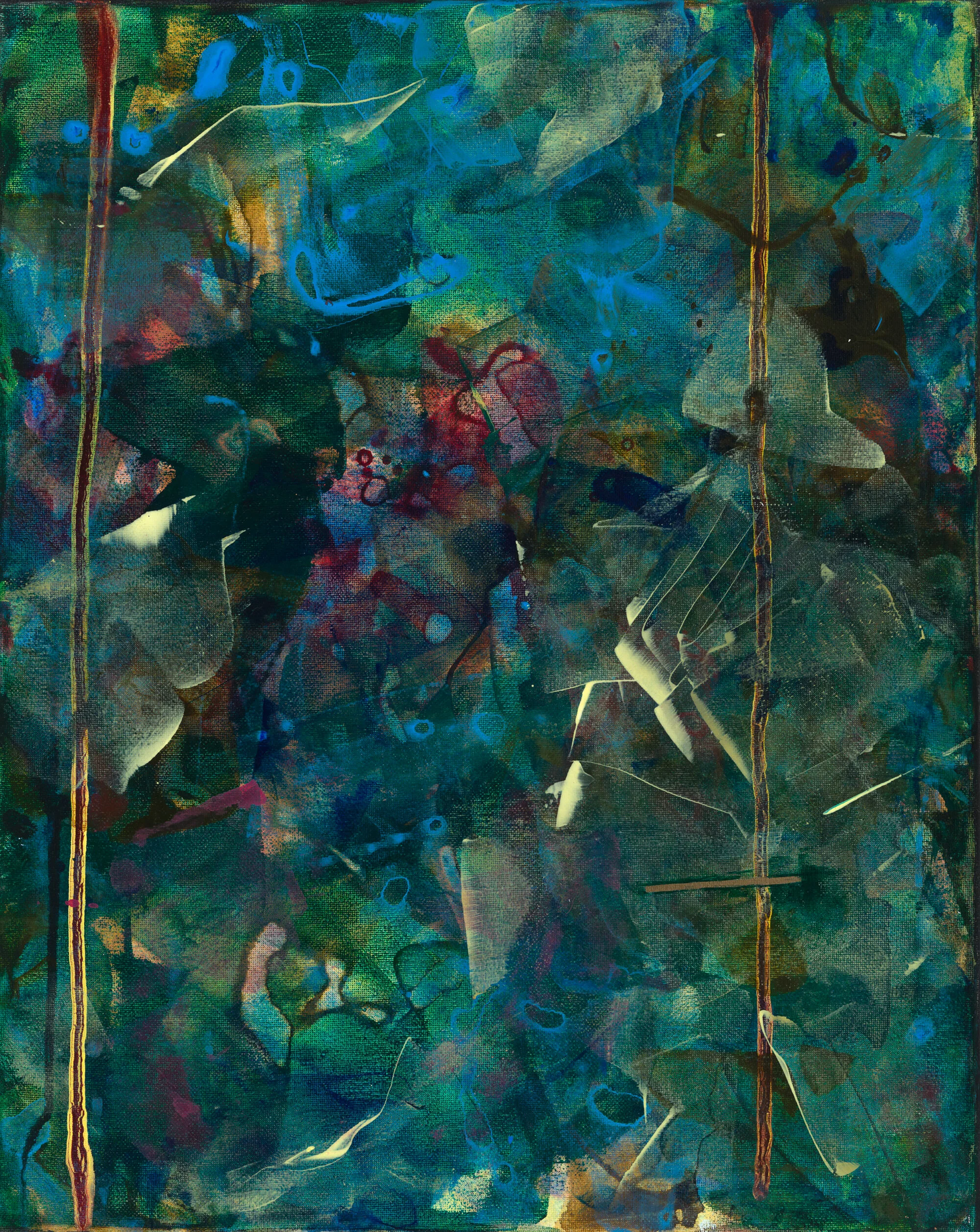 Propagate III | acrylic on canvas | 16 x 20 x .5 |2020 | in studio