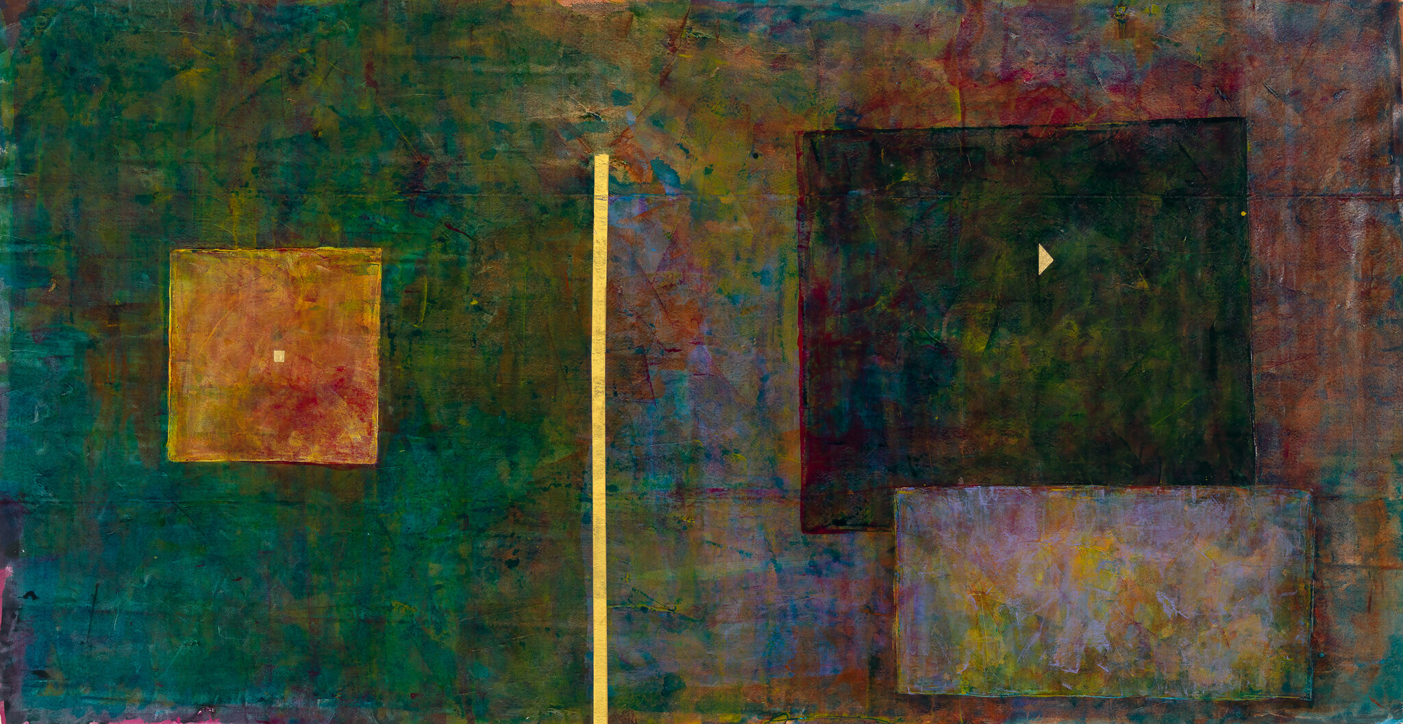 Time | acrylic on canvas | 48" x 84" x 2" | 2021 | in studio