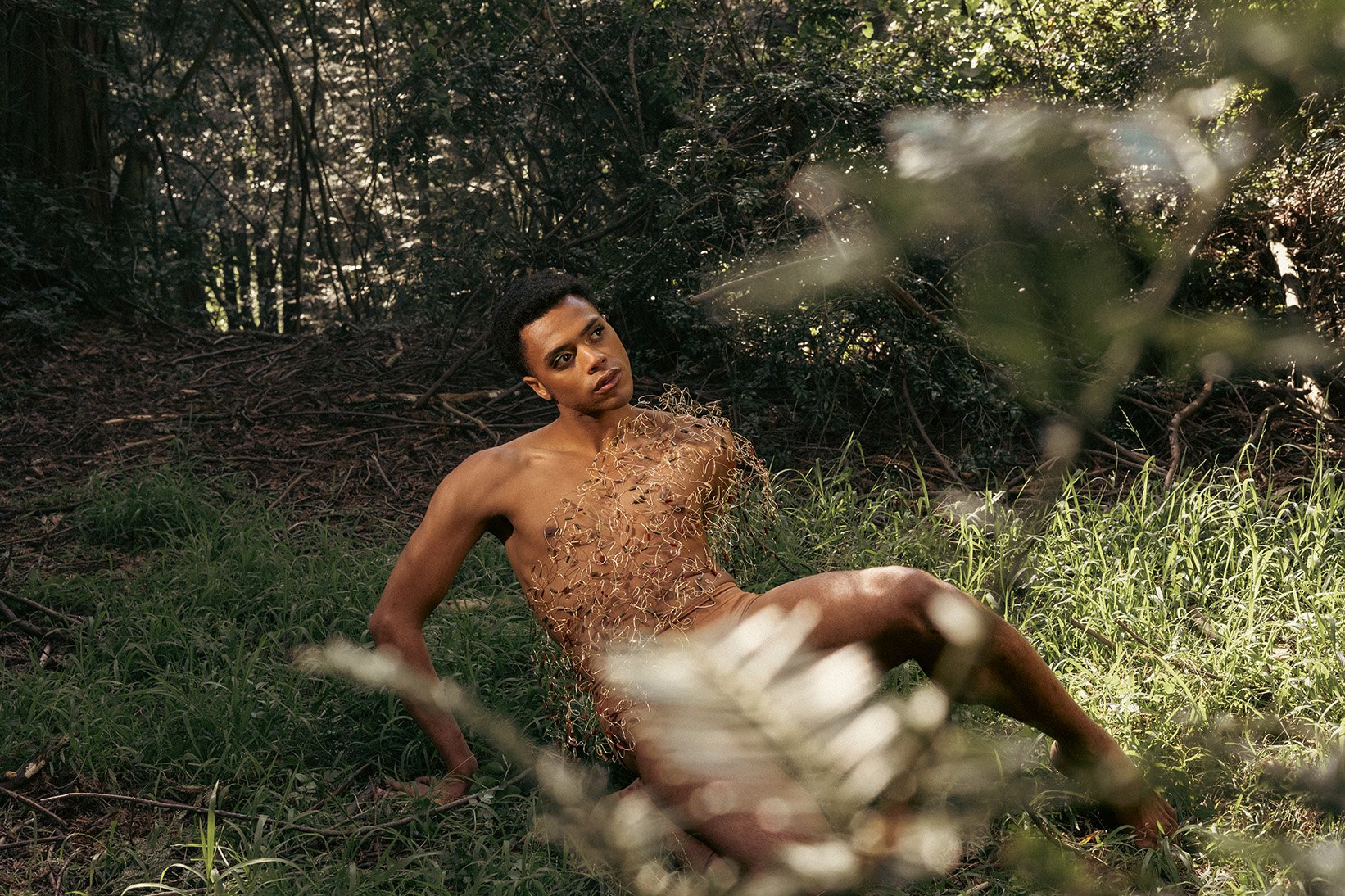 Rituals of Abundance. Photographer: Devin Ariel. Model: Tahj Stalworth