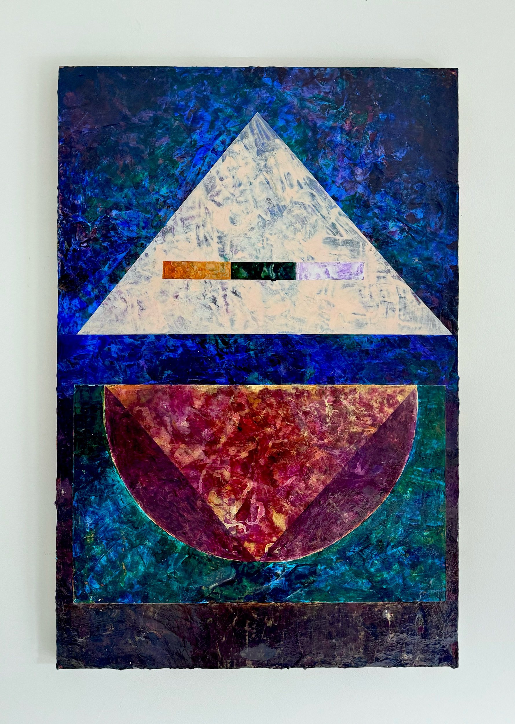 Invocation |  acrylic on gessoboard | 24 x 36 in | 2023 