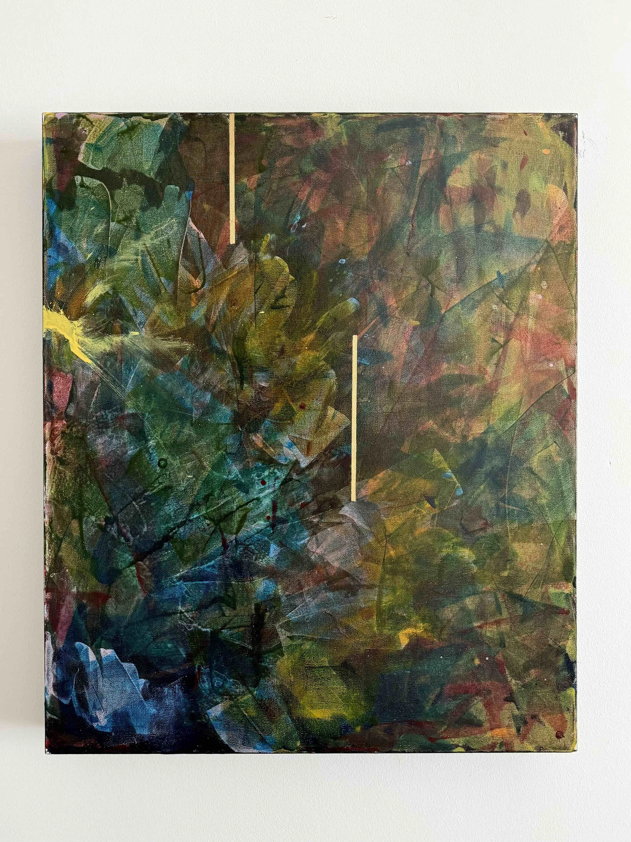 Without the stars, there would be no religion II | acrylic on canvas | 18" x 24" x 1.5" | 2021 | in studio