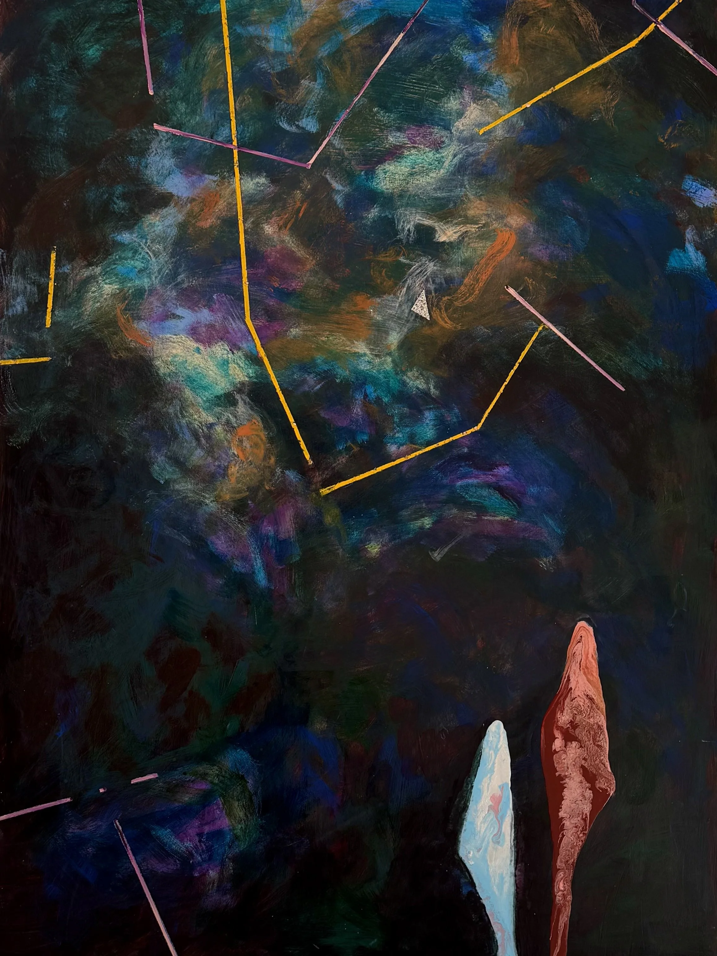 Beauty & Spirit | 18" x 24" | acrylic on gessobord | 2026