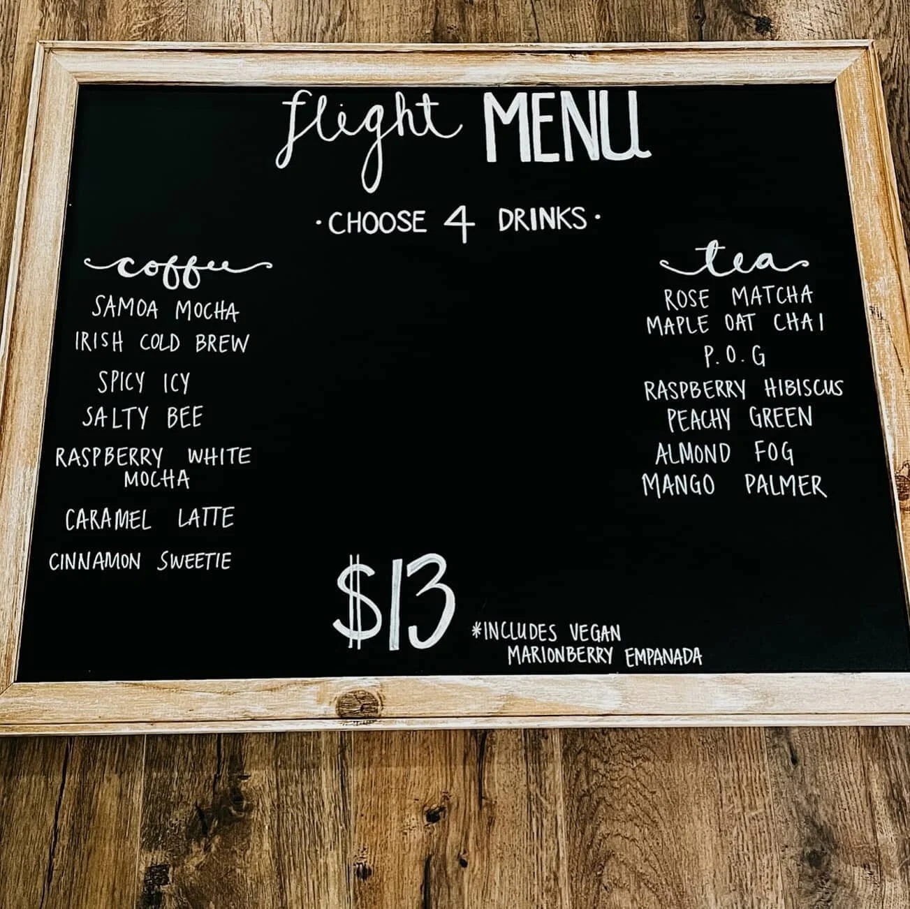 Slightly changed up the menu for a few future flight events! 

If you haven't already, message me to book your spot for this Sunday, July 25th ✌️