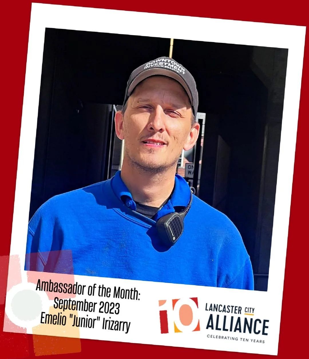 Congratulations to Junior, Lancaster City Alliance Ambassador of the Month for September. 