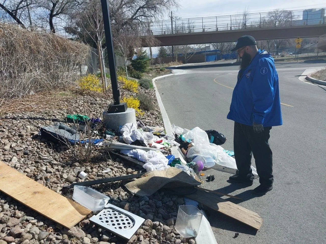 Perfection by the Downtown Reno Partnership Clean Team! Thank you for your hard work and dedication.