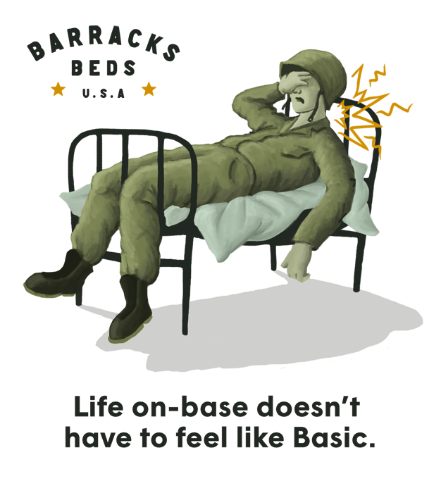 Life On-Base - Barracks Beds