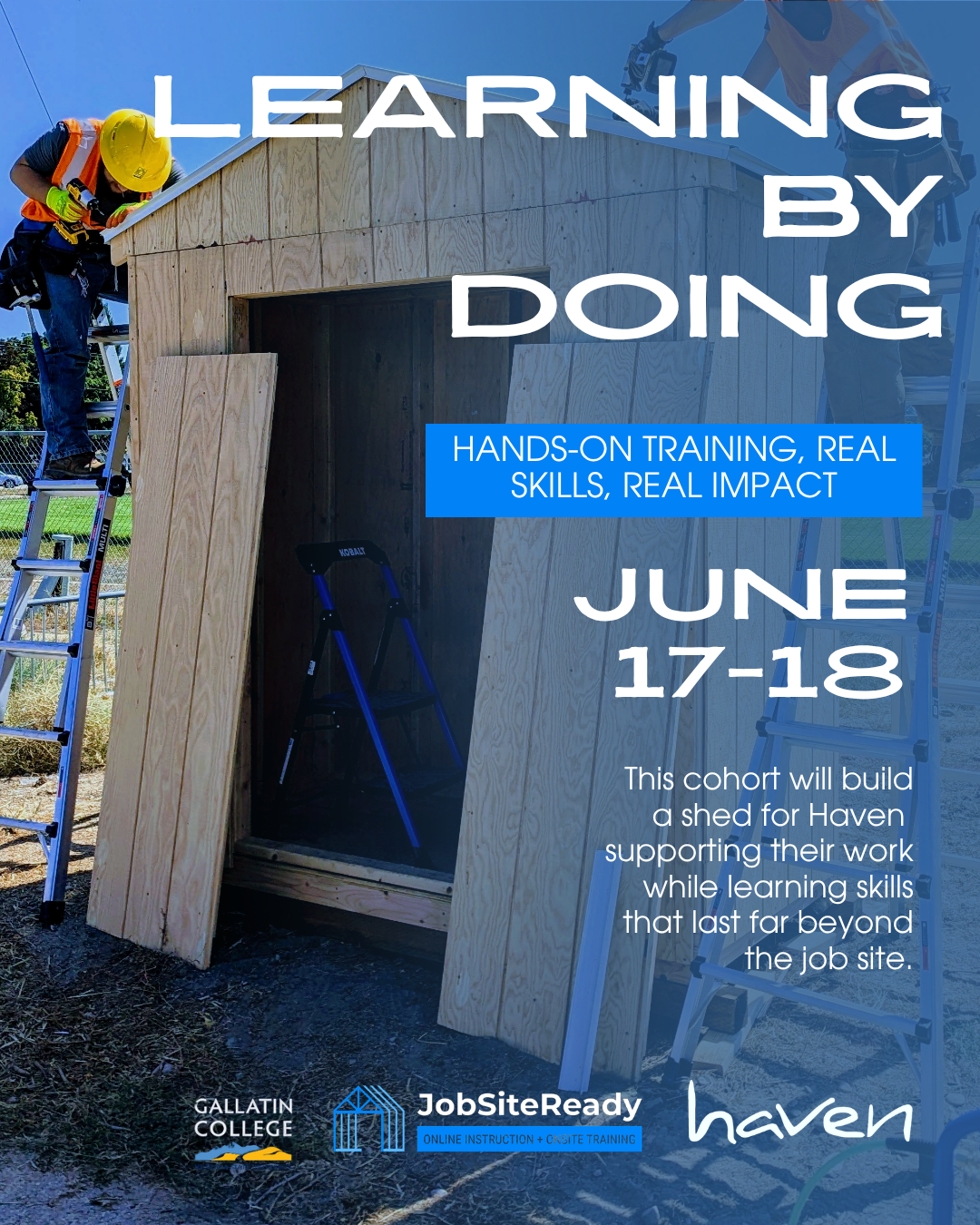 Gallatin College, Accelerate Montana, Haven team up for job site training