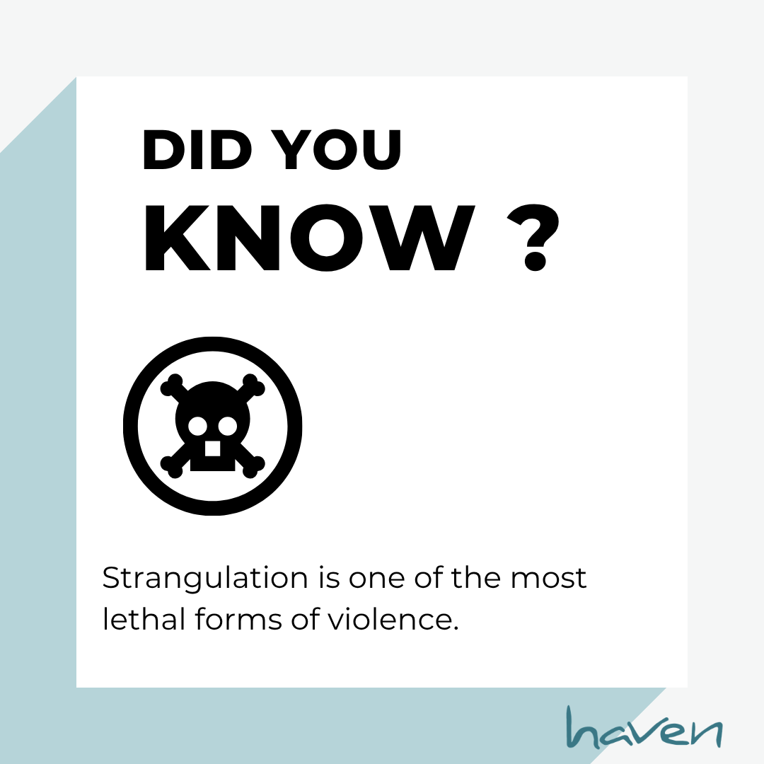 Strangulation: Don't guess about the risks