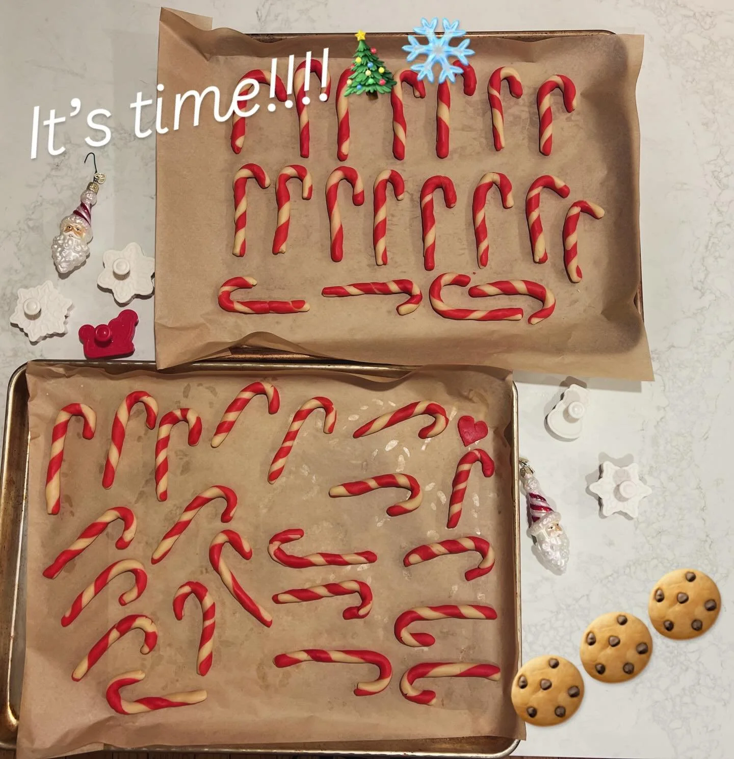 Christmas time is here! Assorted Christmas cookies coming soon&hellip;. 🎅🏼🍪