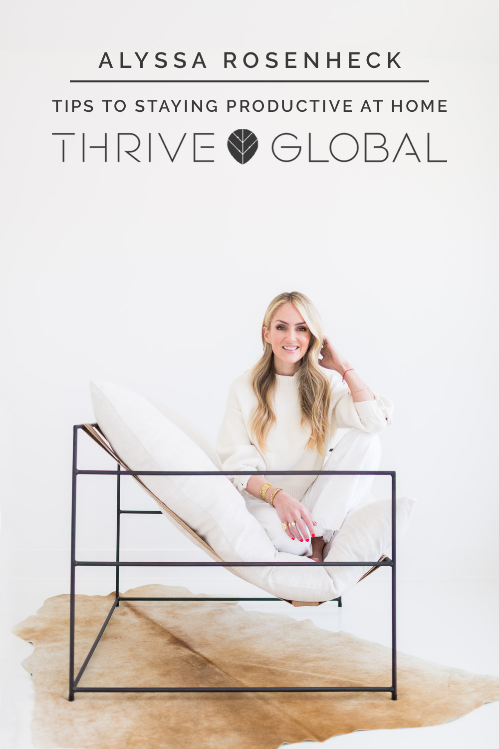 Alyssa Rosenheck With Thrive How To Turn Rooms in the Home into Wellness Stations