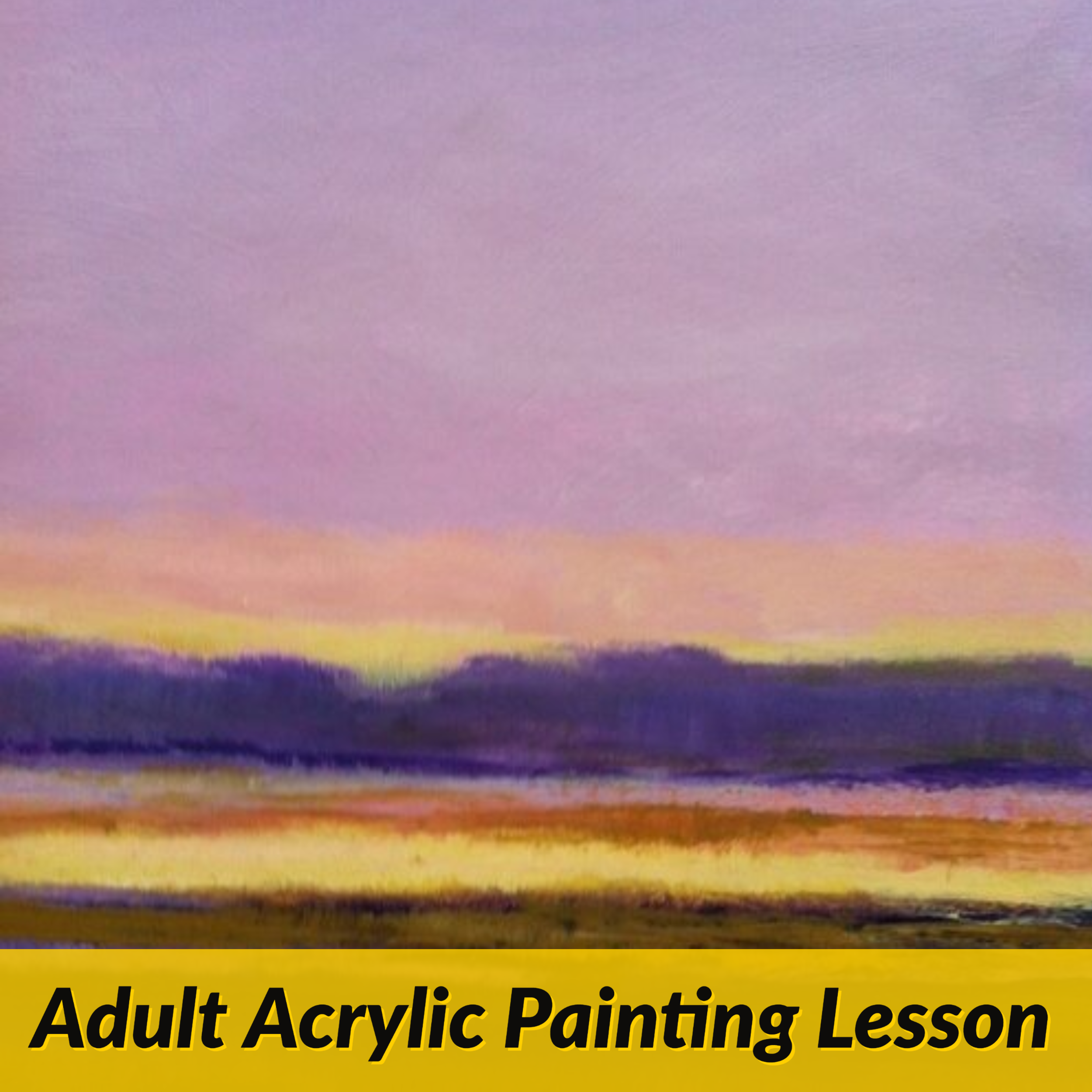 Adult Acrylic Painting Lessons