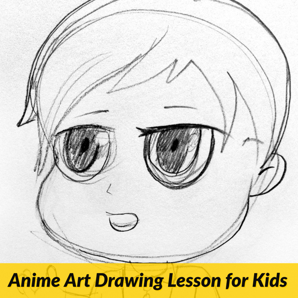 Anime Art Lessons for Kids (8- 15 Yrs) — A.I. Artist Studio