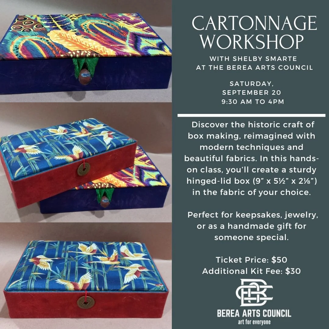 Cartonnage Workshop with Shelby Smarte