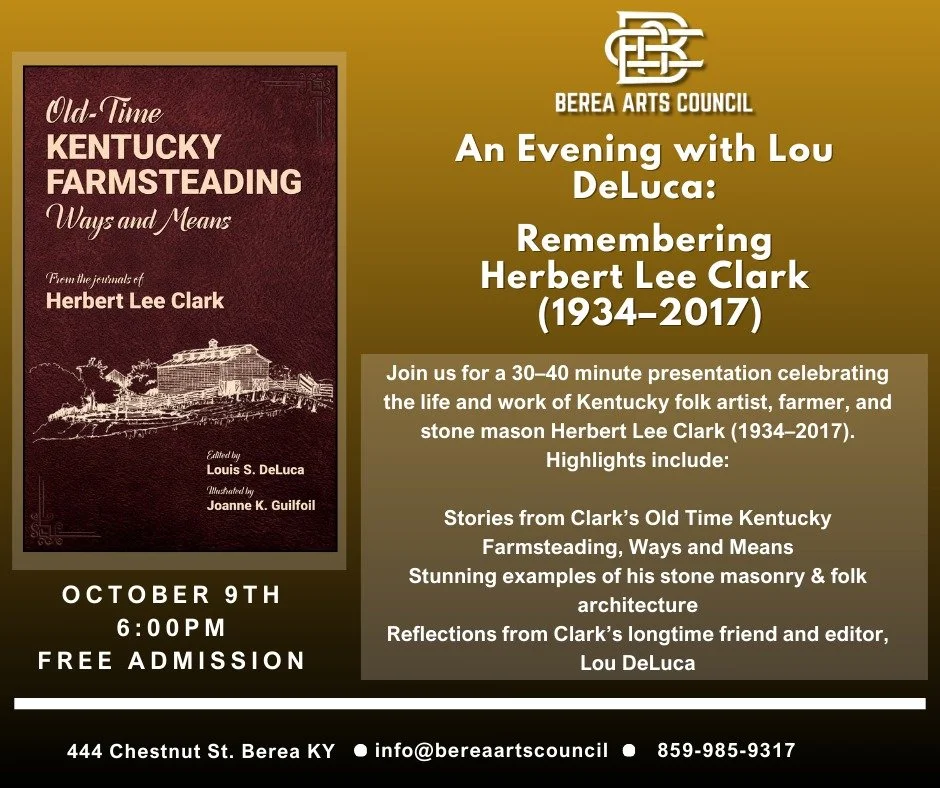 An Evening with Lou DeLuca Remembering Herbert Lee Clark