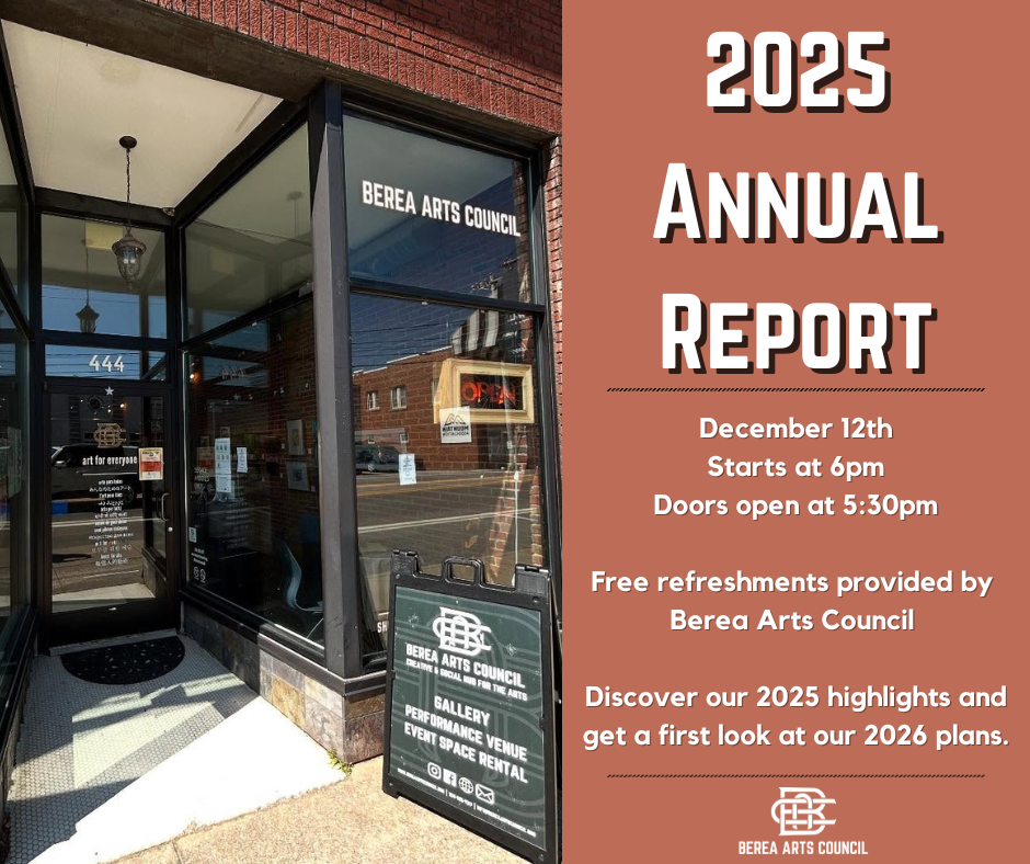 Berea Arts Council 2025 Annual Report 
