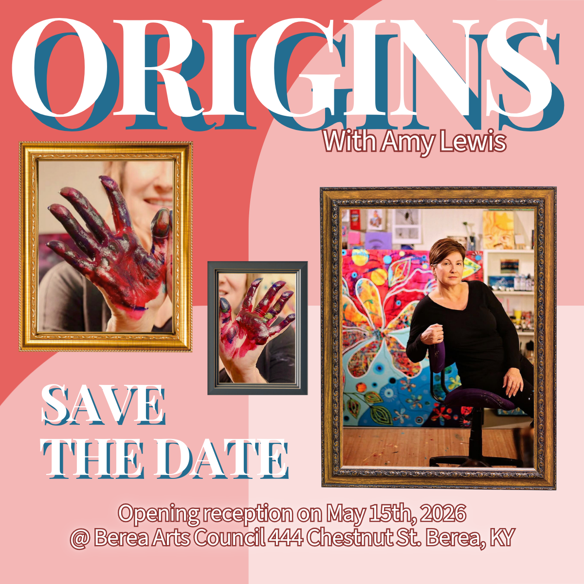 Opening Reception, Origins : Amy Lewis Solo Exhibition 