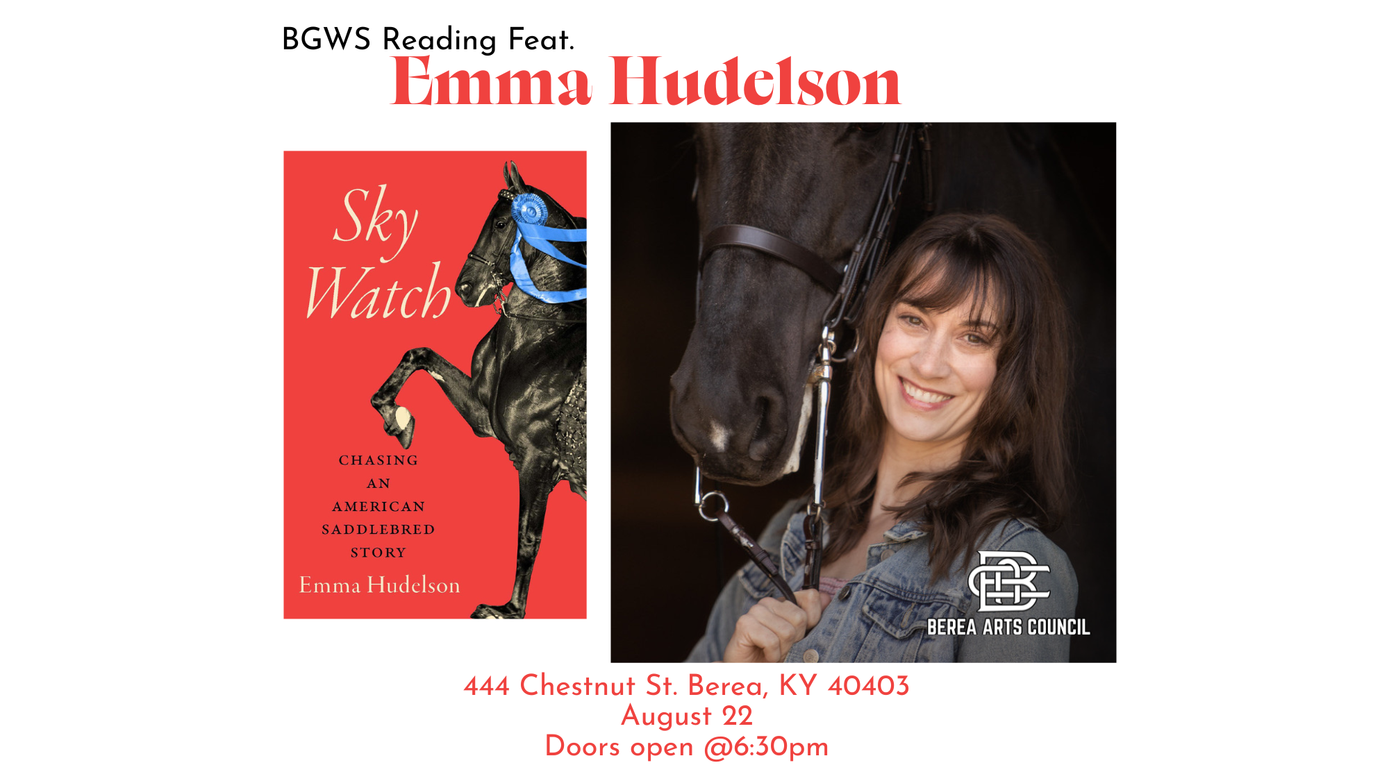 BGWS Reading Feat. Emma Hudelson