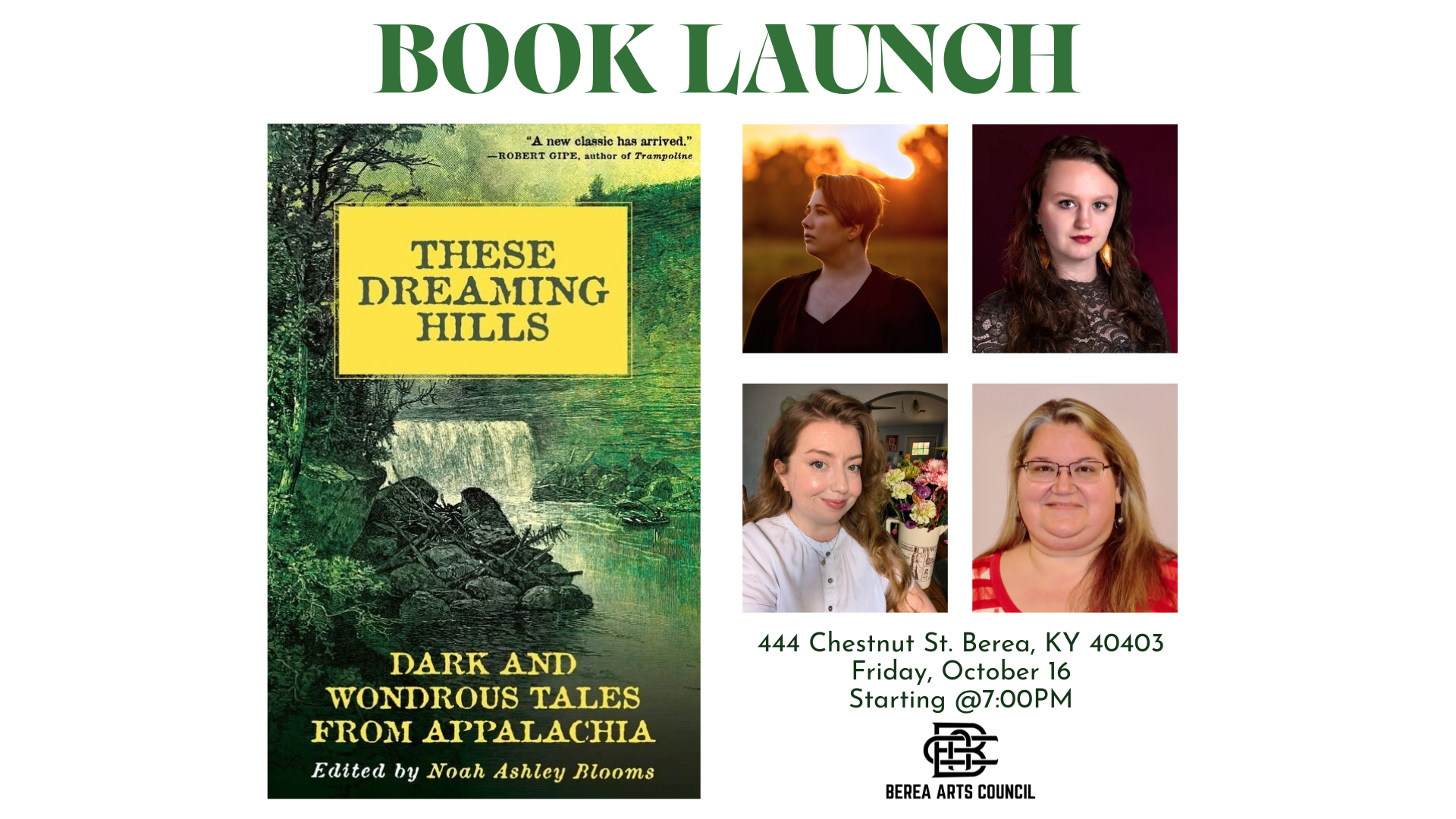 Book Launch - These Dreaming Hills