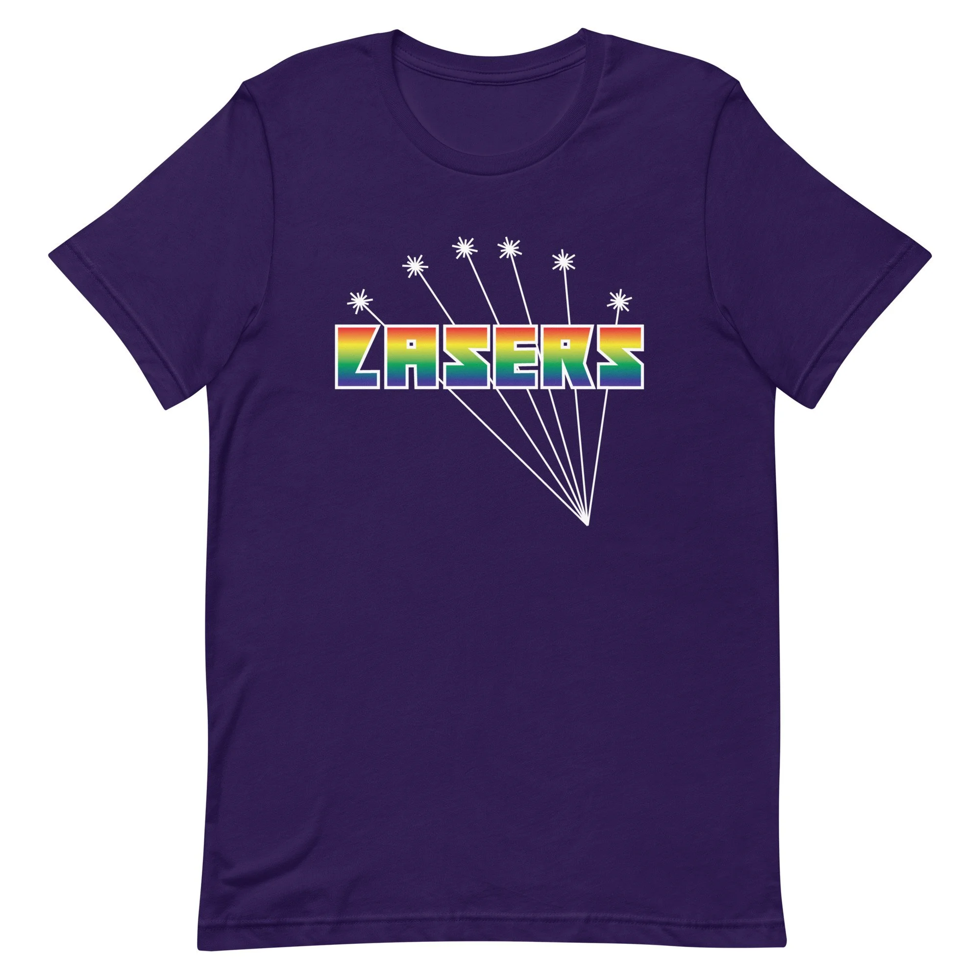 LASERS - Rainbow Supercontinuum - Unisex t-shirt