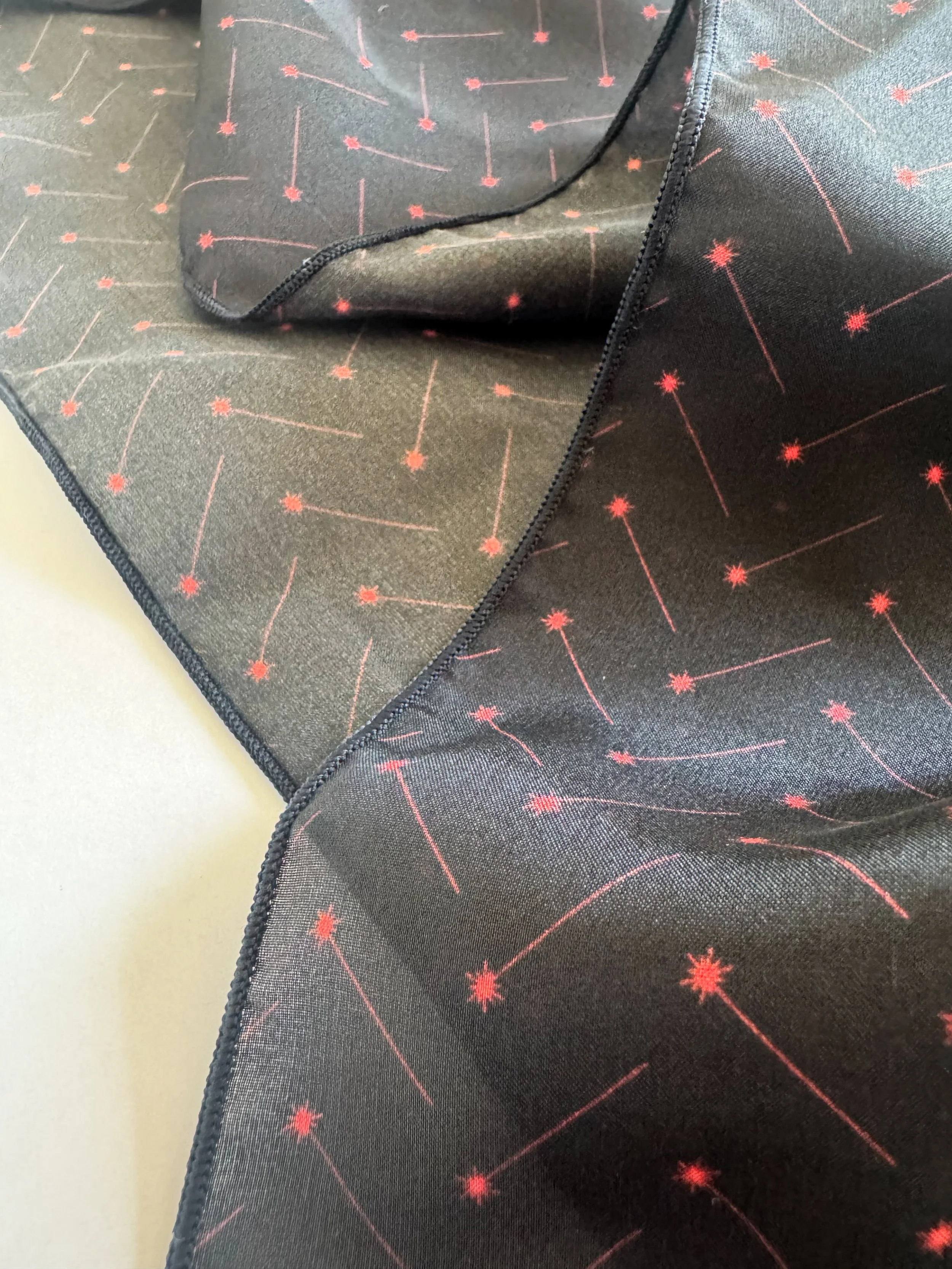 Laser symbols scarf