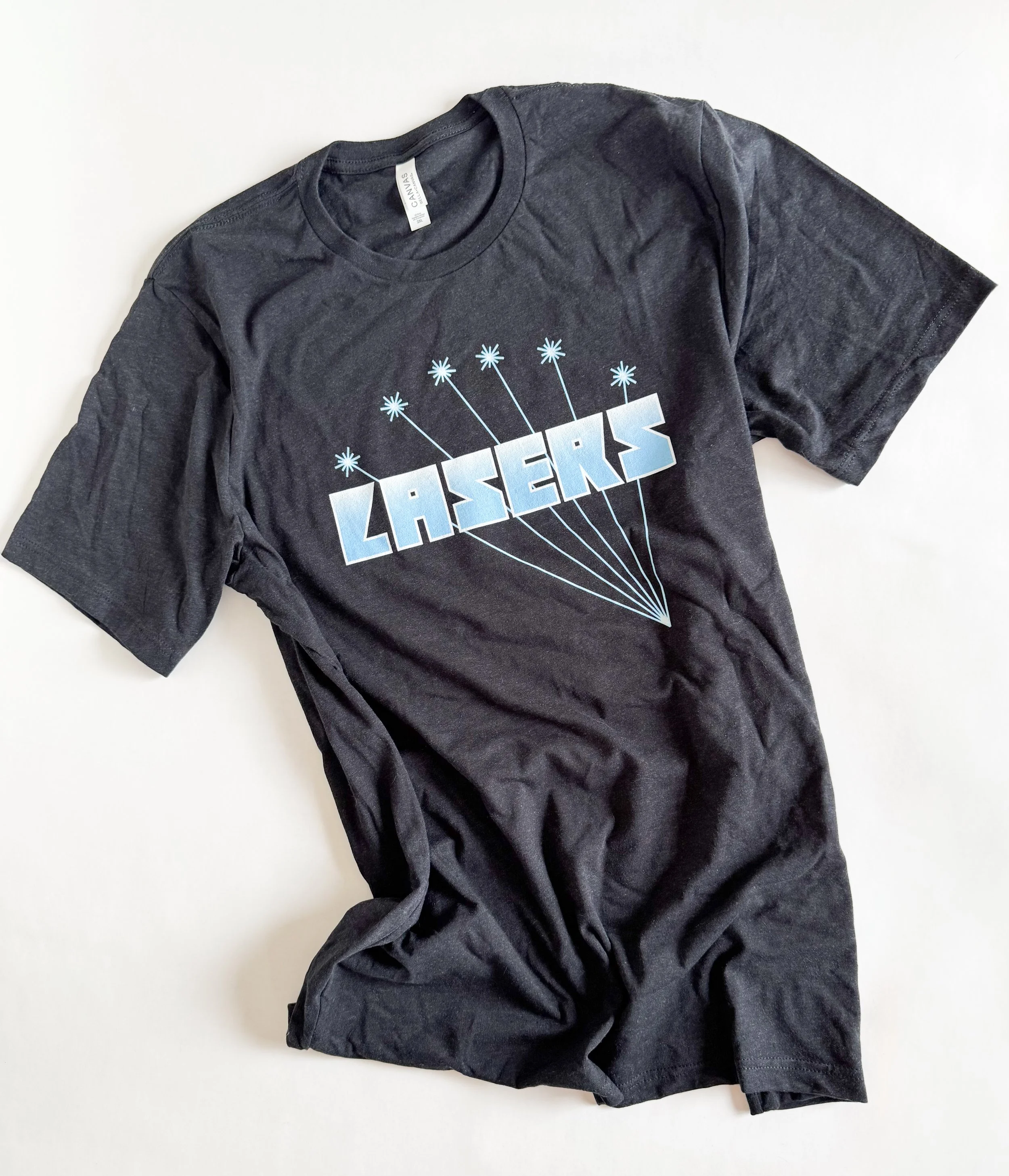 LASERS - Argon Blue - Unisex t-shirt