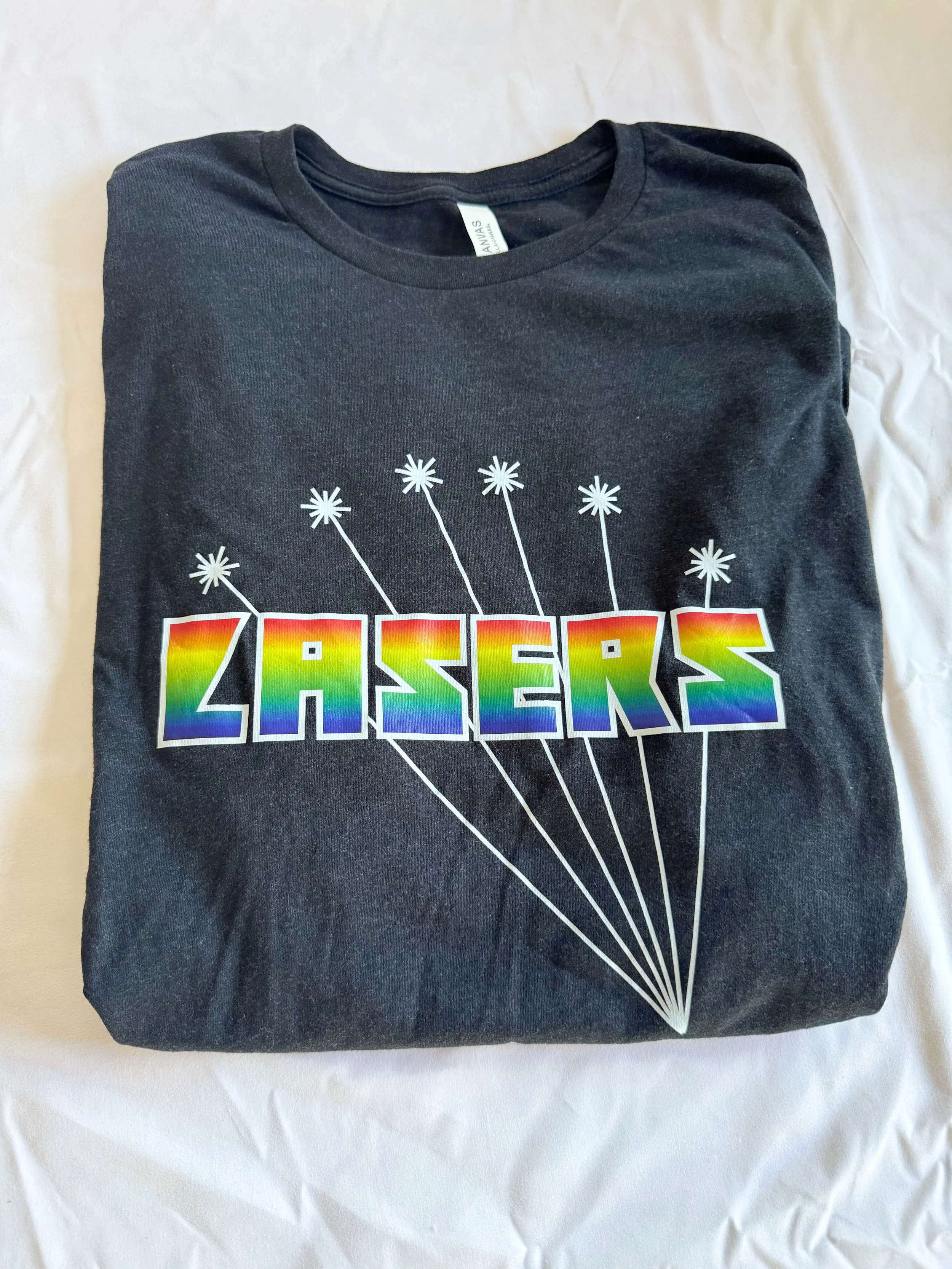 LASERS - Rainbow Supercontinuum - Unisex t-shirt