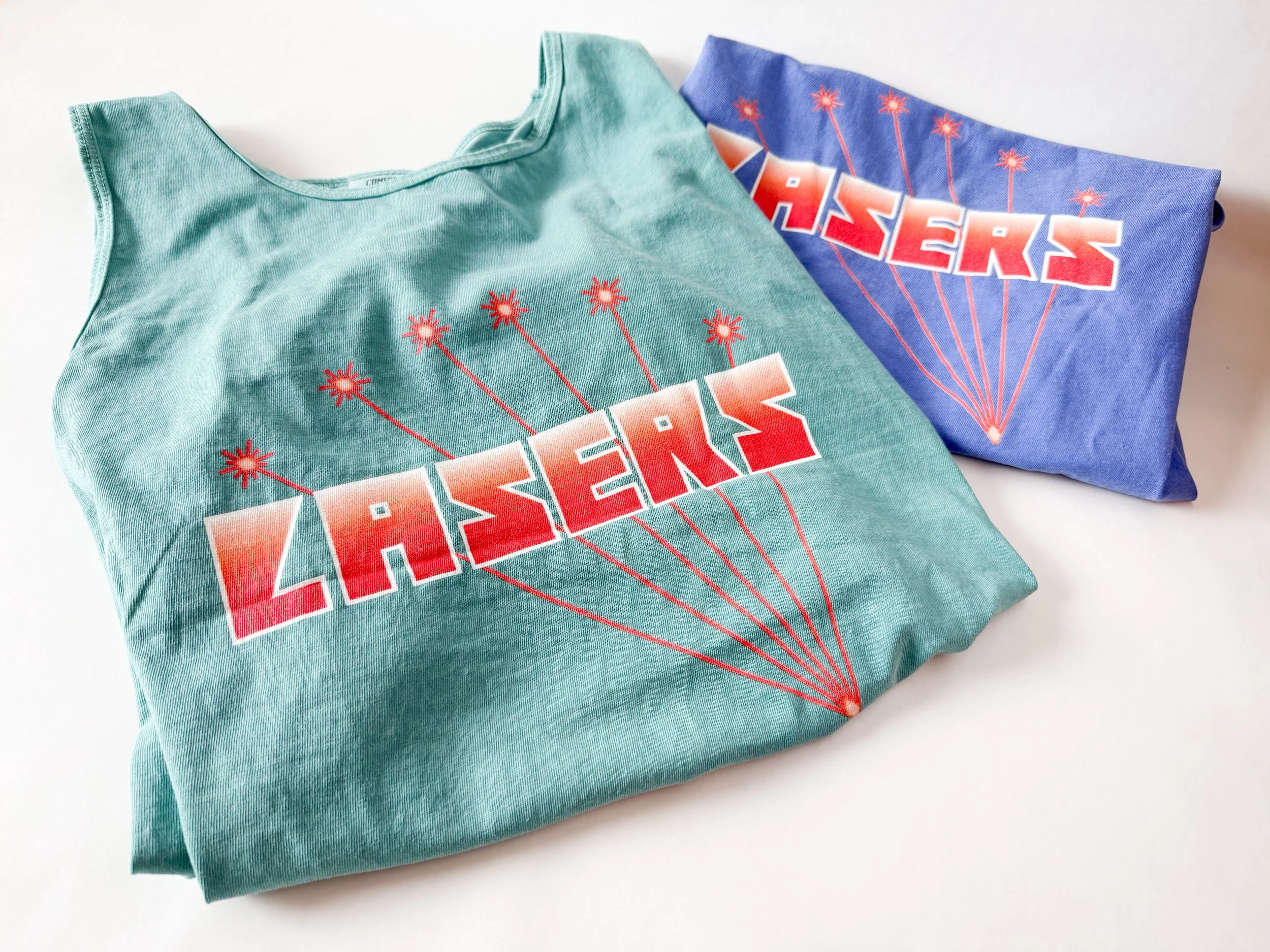 LASERS - HeNe Red - Unisex tank top