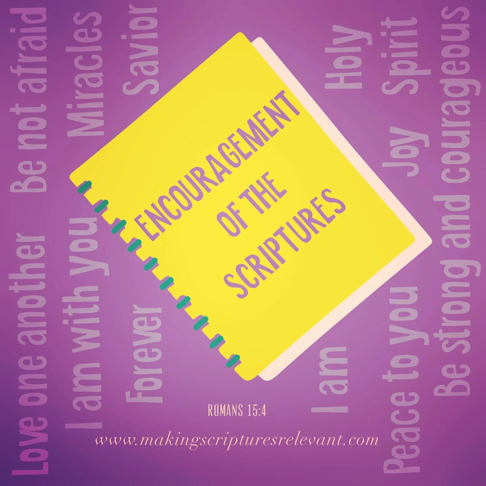 Encouragement of the Scriptures