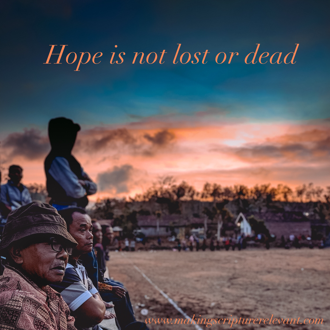Hope is Not Dead