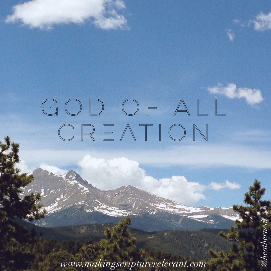 God of All Creation