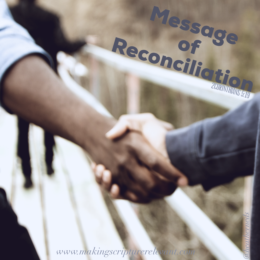 Message of Reconciliation