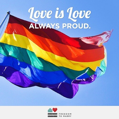As we close out Pride month, we want to wish our LGBTQIA members happiness! Love is love and all of our children deserve it.
