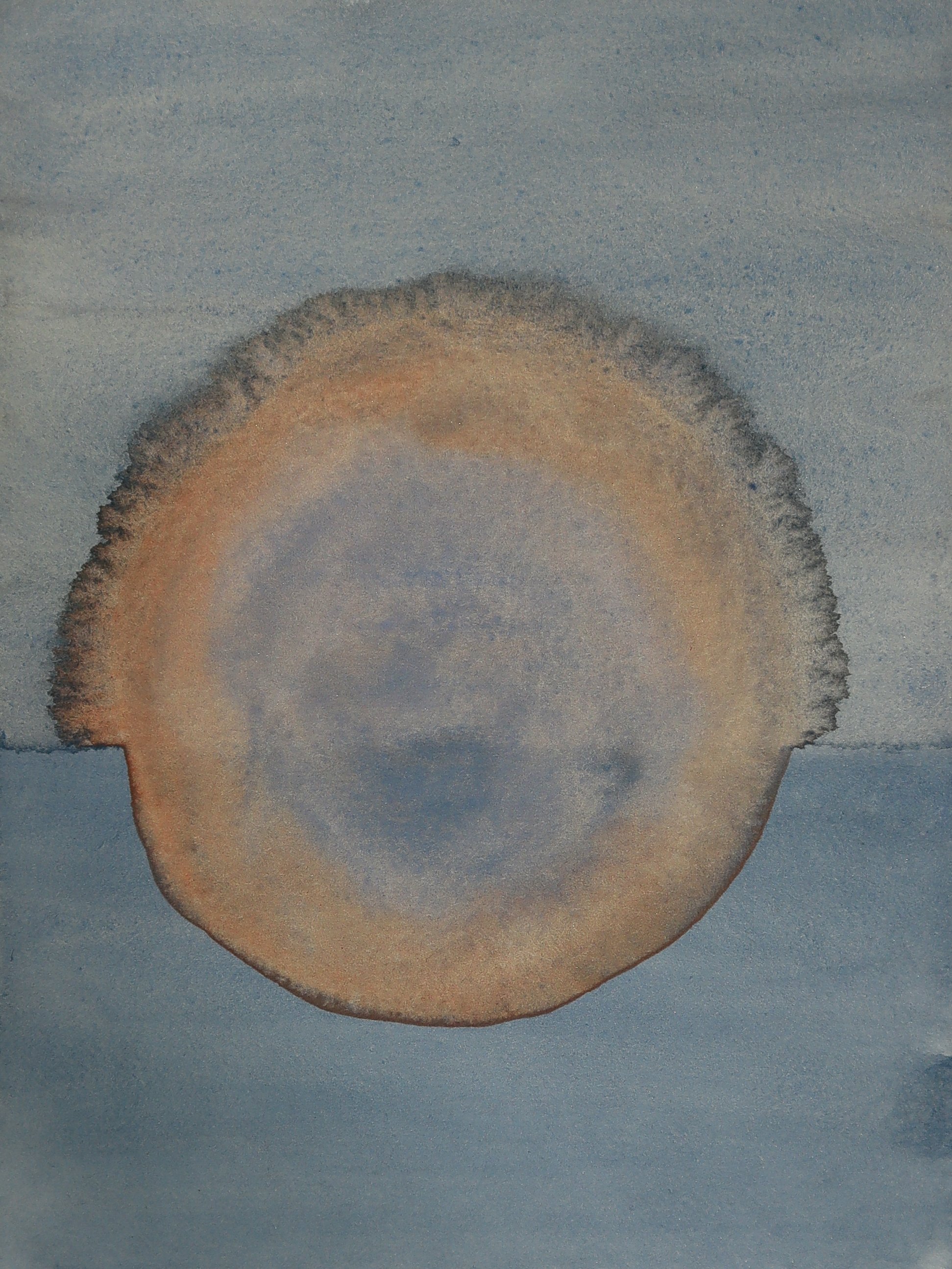 Celestial Aura 9 (Scuppernong River - Columbia, NC), 2026, 11x14", Natural Acrylik on Canvas